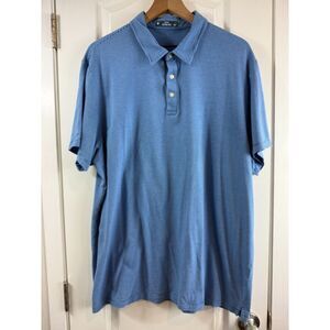 Member's Mark Blue Striped Cotton Polo Shirt - Men's Size XL